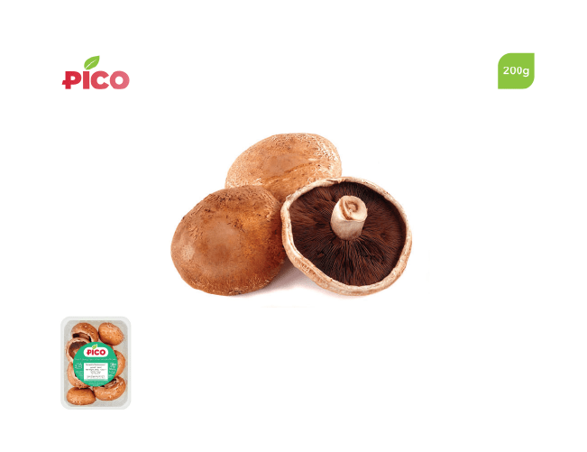 Portobello Mushrooms – 200g