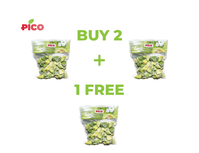 Frozen avocado bundle – cubes