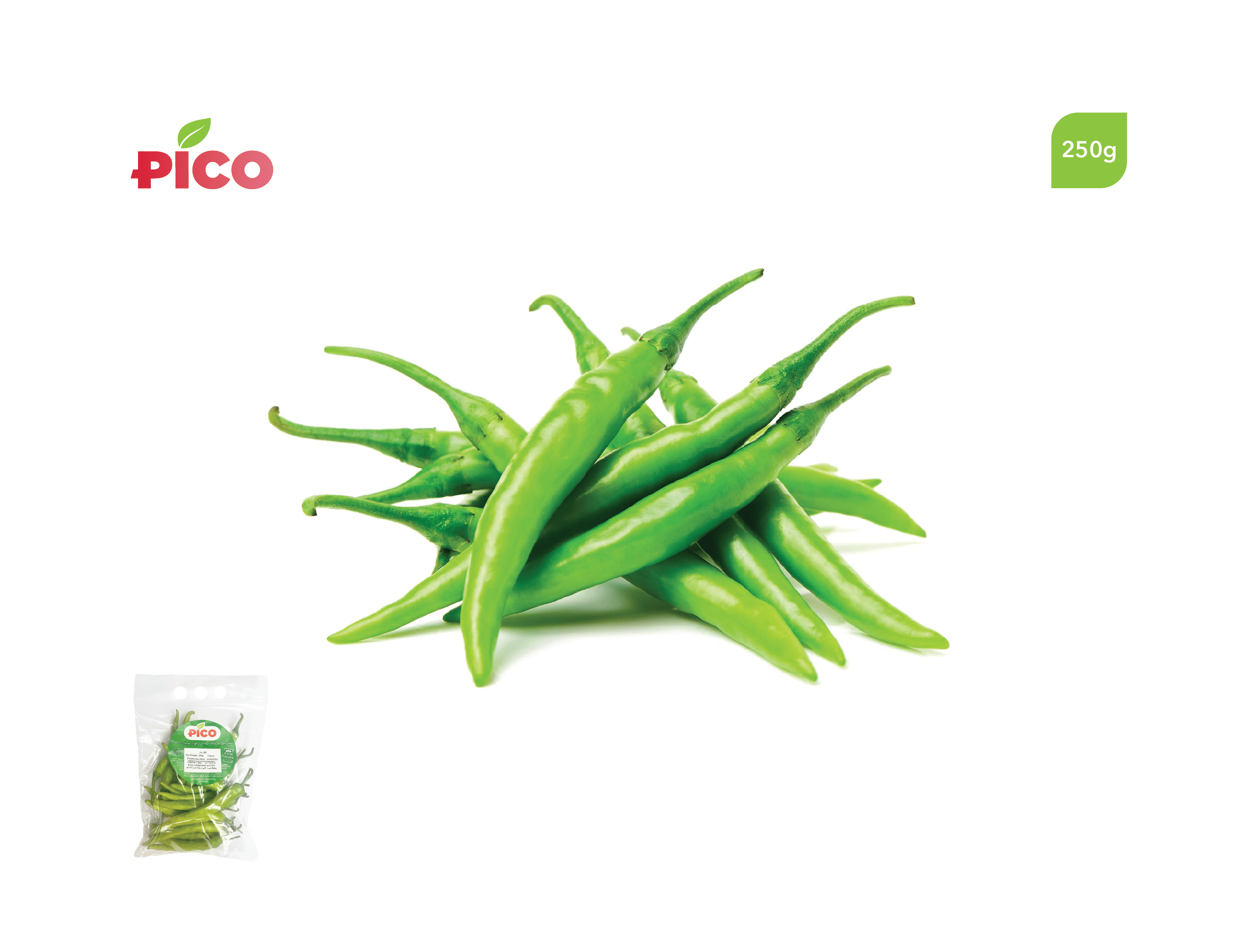 Green Chili Pepper – 250g