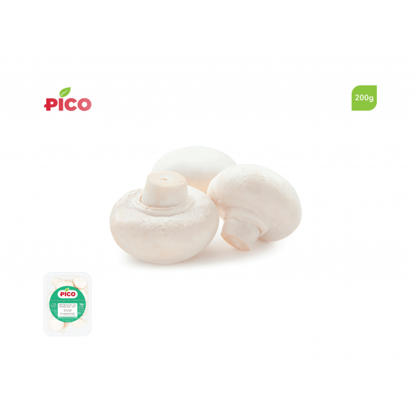 White Button Mushrooms – 200g